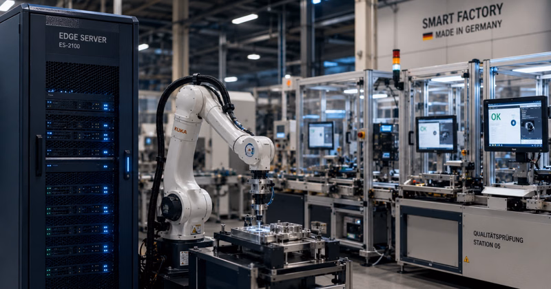Warum die deutsche Industrie auf Edge-KI setzt