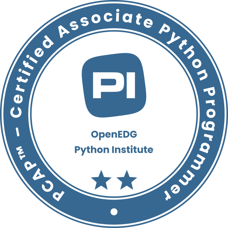 PCAP – Certified Associate Python Programmer