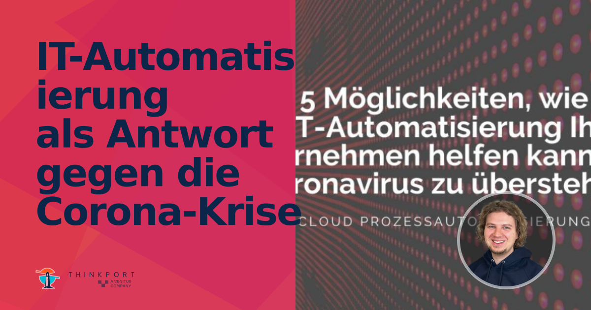 OG Image für IT-Automatisierung als Antwort gegen die Corona-Krise