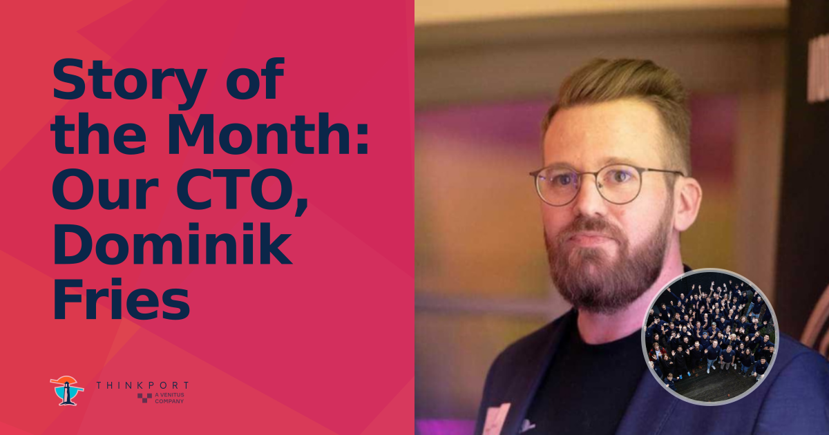 OG Image für Story of the Month: Our CTO, Dominik Fries