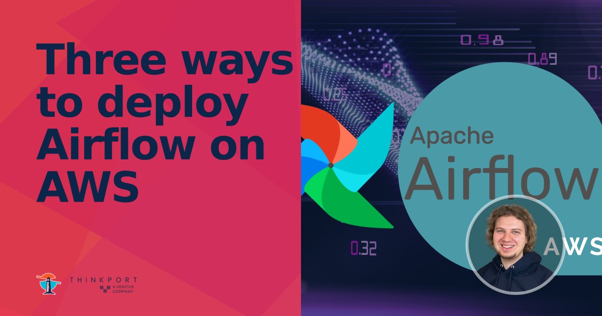 OG Image für Three ways to deploy Airflow on AWS