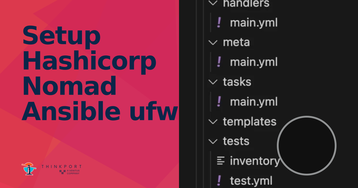 OG Image für Setup Hashicorp Nomad Ansible ufw