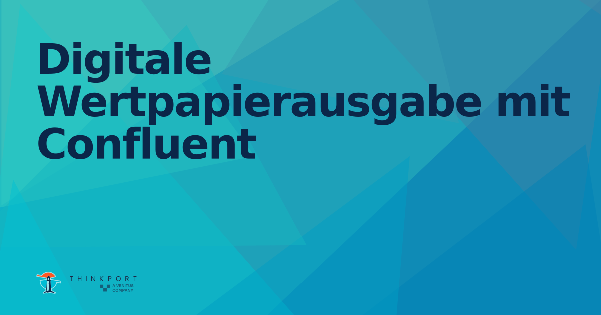 OG Image für Digitale Wertpapierausgabe mit Confluent