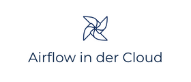 Airflow in der Cloud Logo und Schriftzug